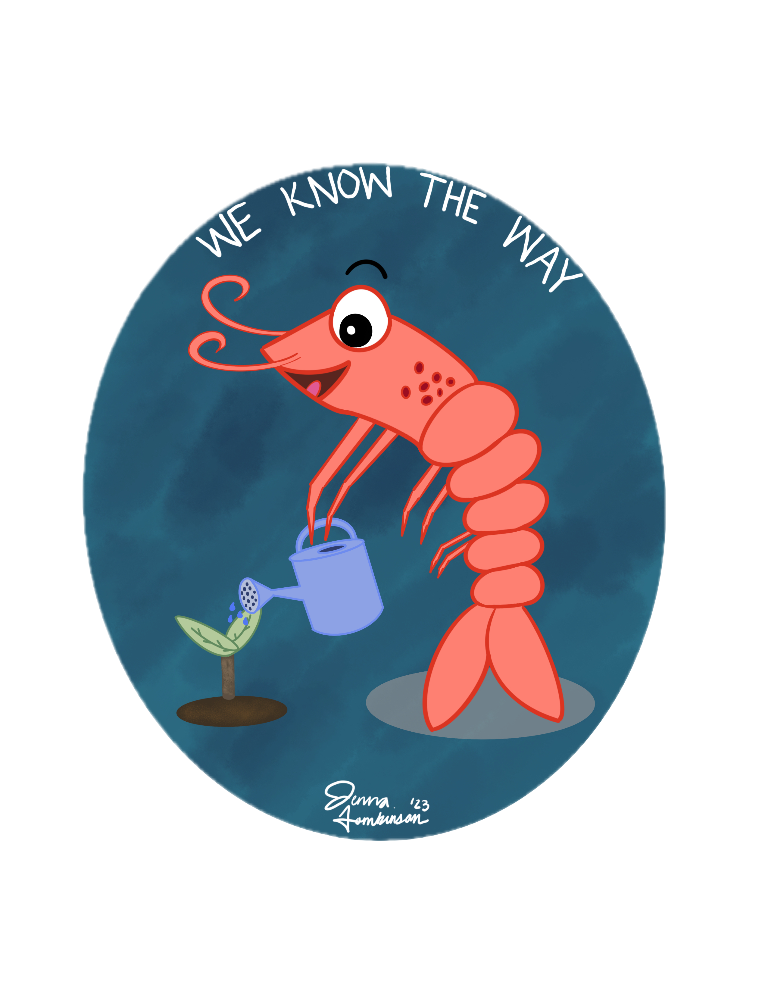 Way Lab sticker design from 2023